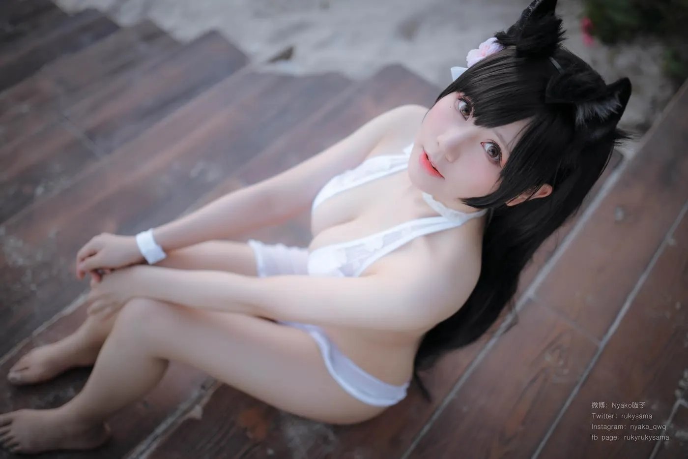 Nyako喵子 – NO.16 爱宕泳装 [25P]插图5